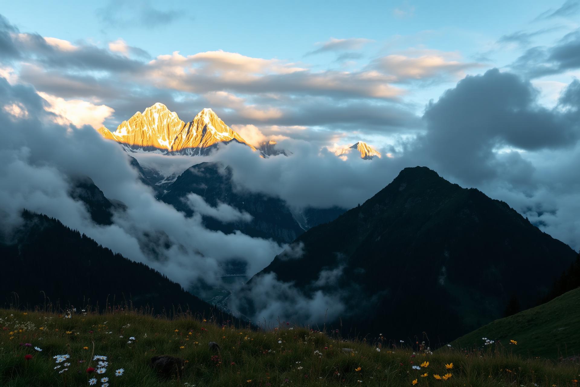 Swiss Alps - The Cathedral God Built Himself